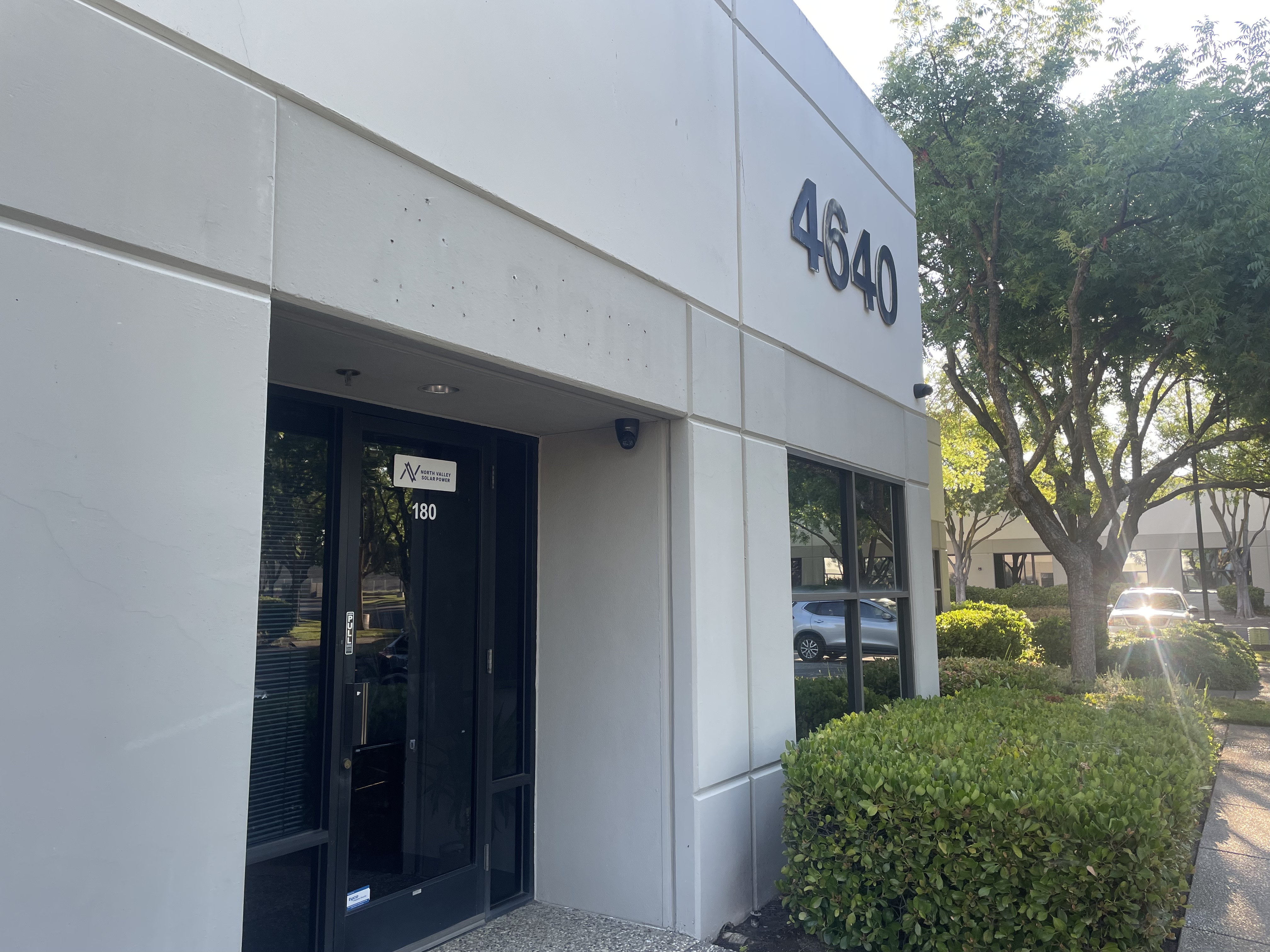 The North Valley Solar Power office